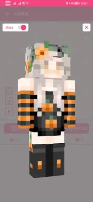 Aesthetic Skin for Minecraft android App screenshot 3